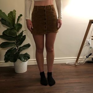 Brandy Melville corduroy skirt